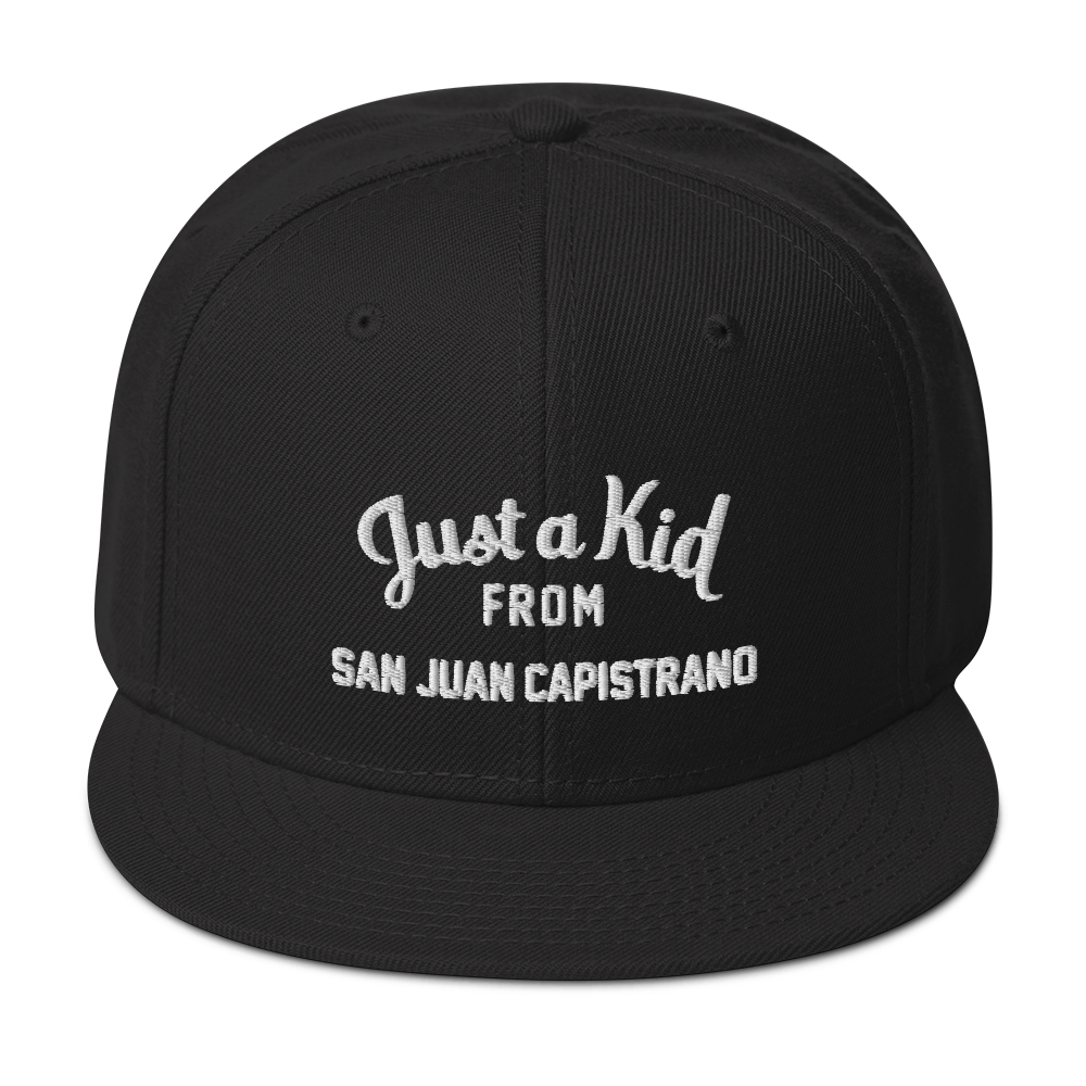 Black Snapback Hat | San Juan Capistrano