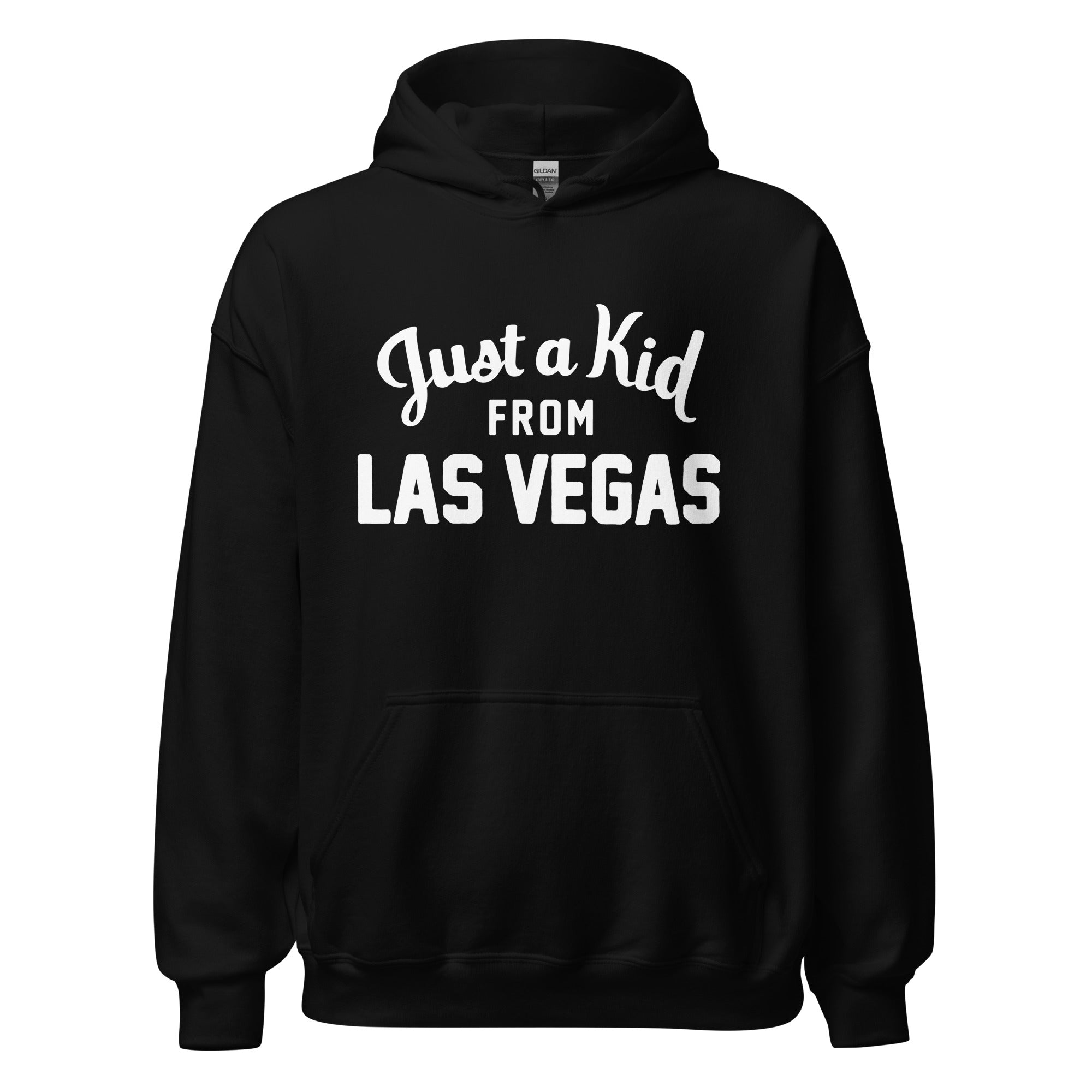 Unisex Black Hoodie Sweatshirt | Las Vegas