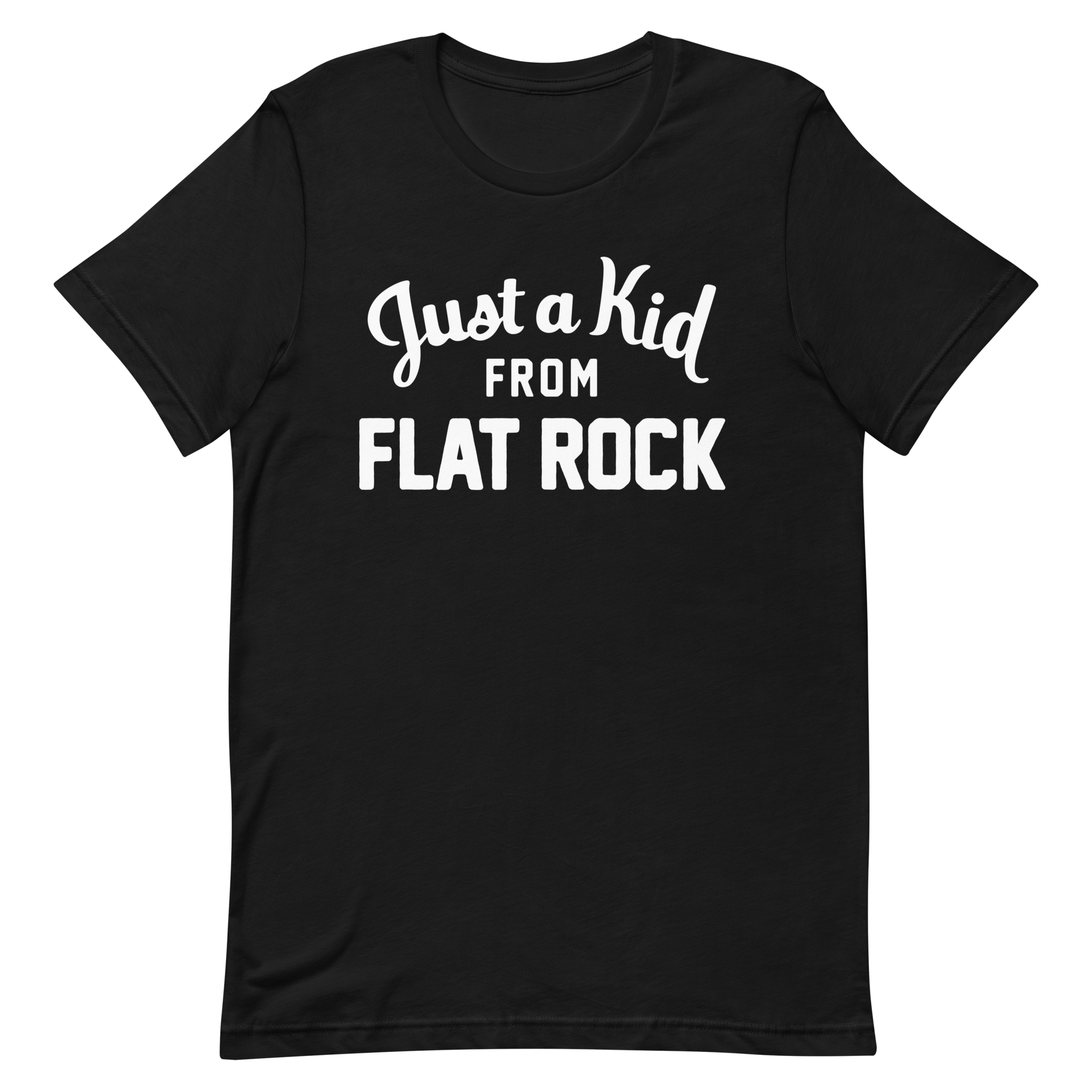 Unisex Black T-Shirt | Flat Rock