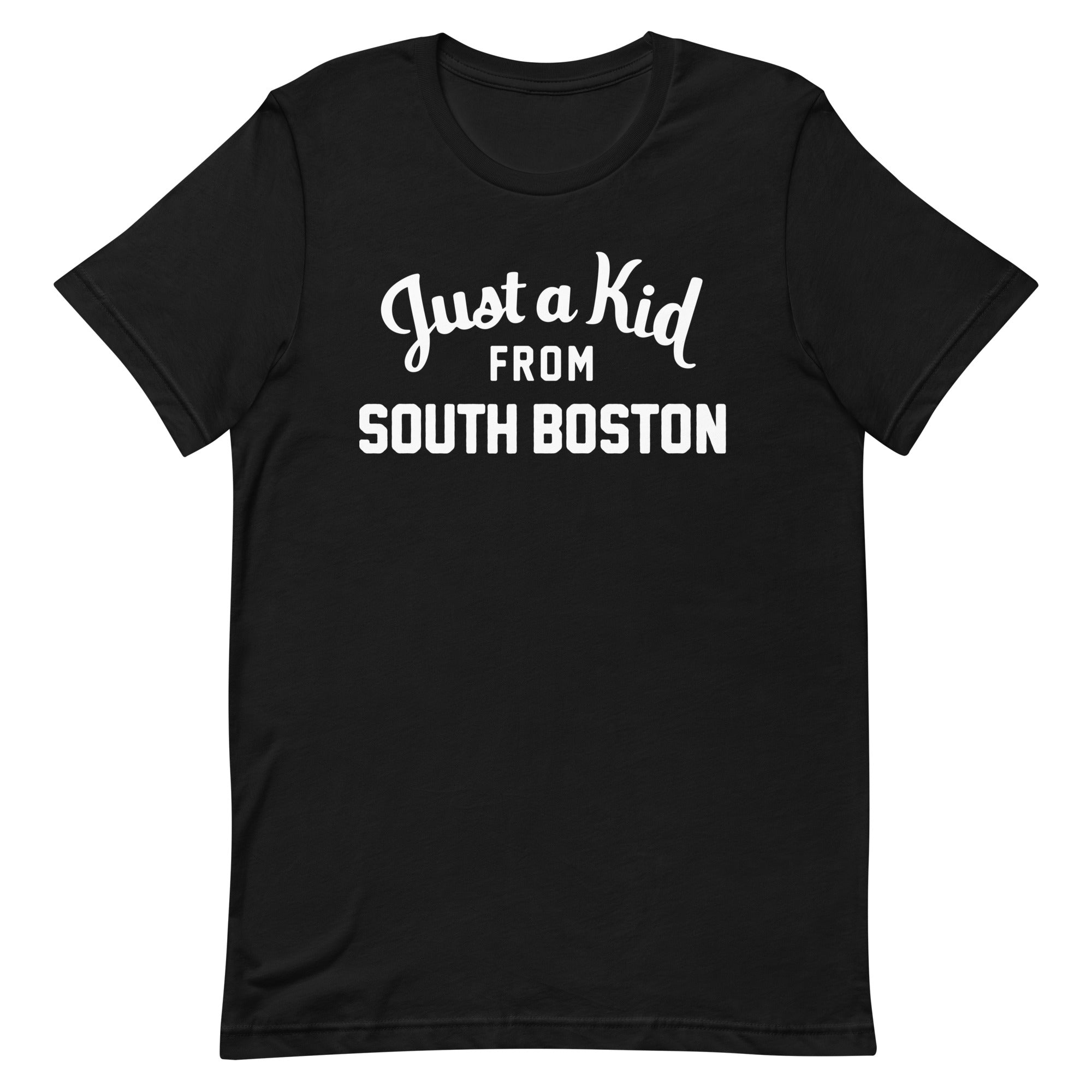 Unisex Black T-shirt | South Boston