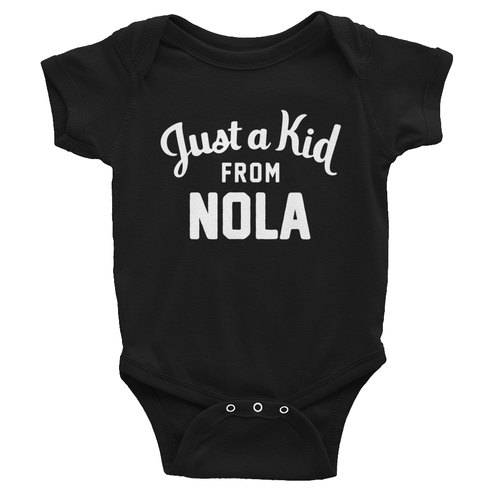 Nola Onesie | Just a Kid from Nola