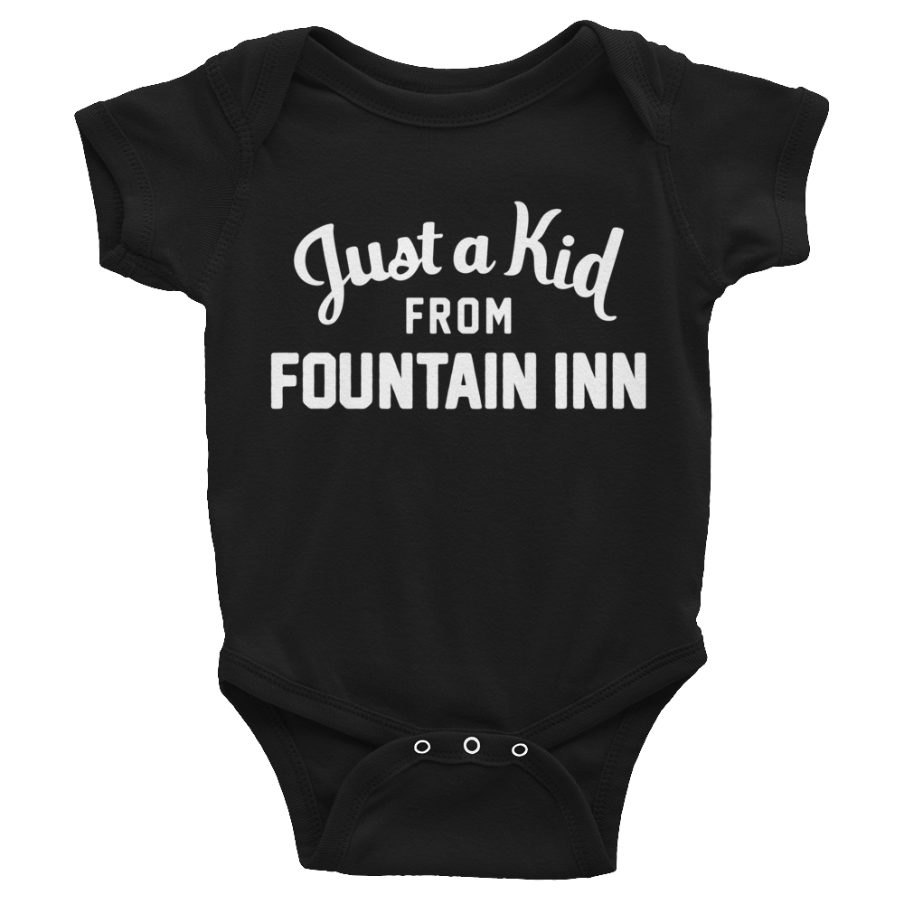 Fountain Inn Onesie | Just a Kid from Fountain Inn