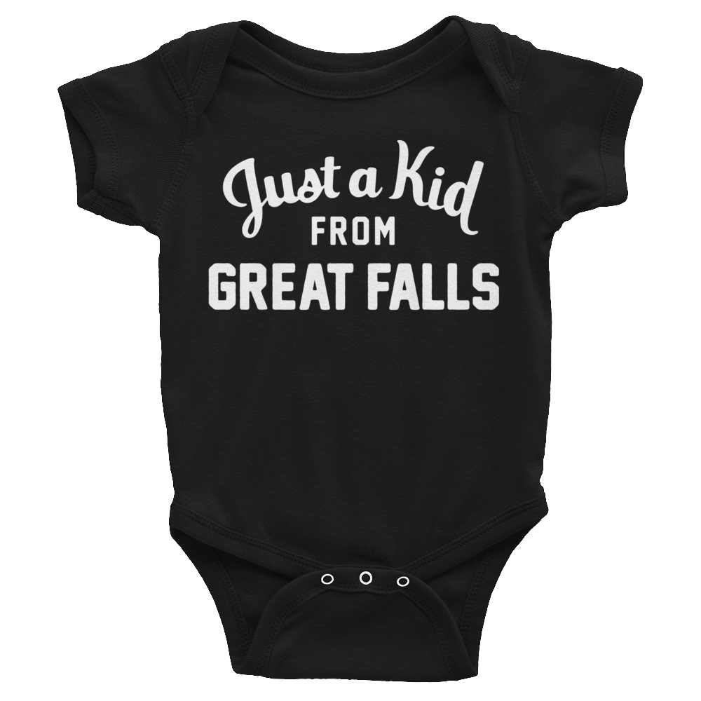 Great Falls Onesie | Just a Kid from Great Falls