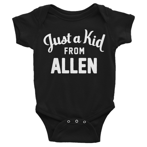 Allen Onesie | Just a Kid from Allen