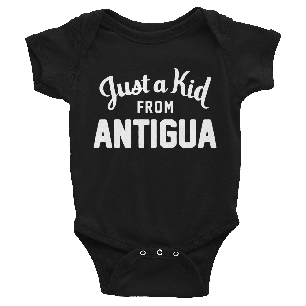 Antigua Onesie | Just a Kid from Antigua