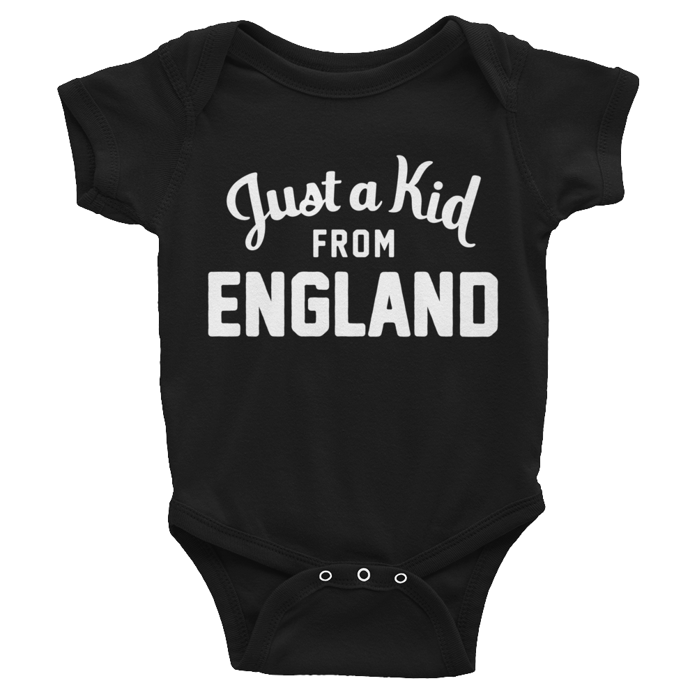 England Onesie | Just a Kid from England