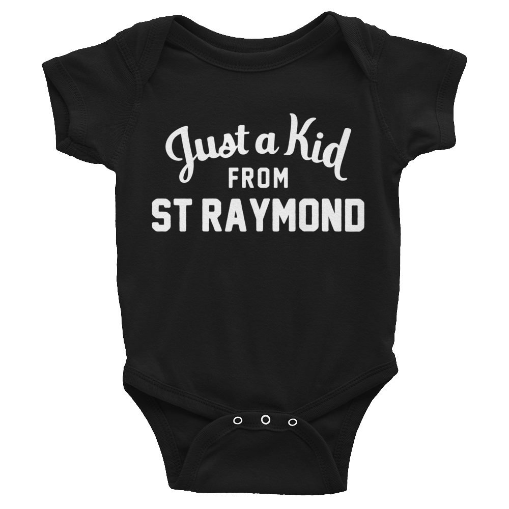 St Raymond Onesie | Just a Kid from St Raymond