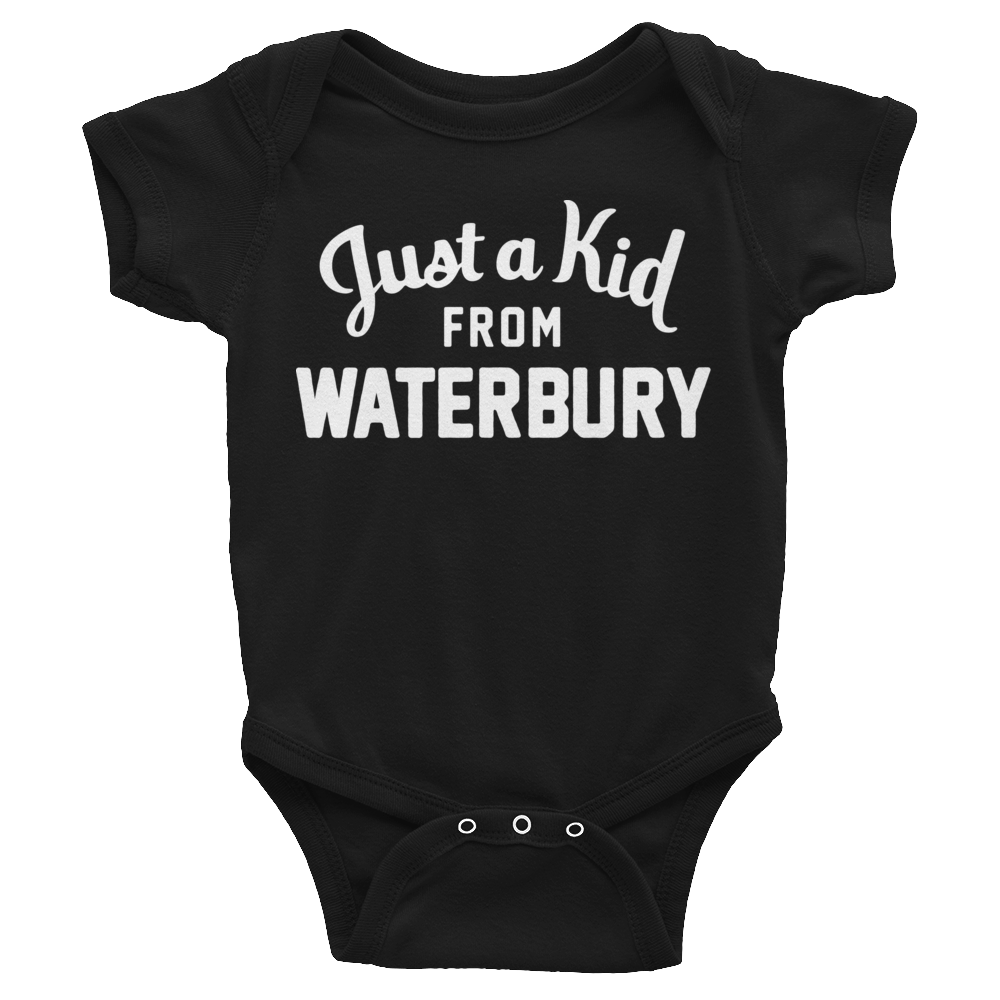 Waterbury Onesie | Just a Kid from Waterbury