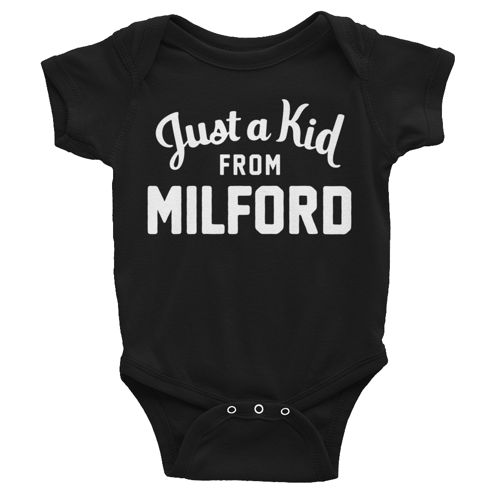 Milford Onesie | Just a Kid from Milford