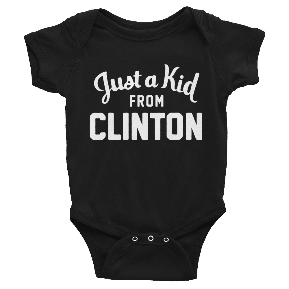 Clinton Onesie | Just a Kid from Clinton