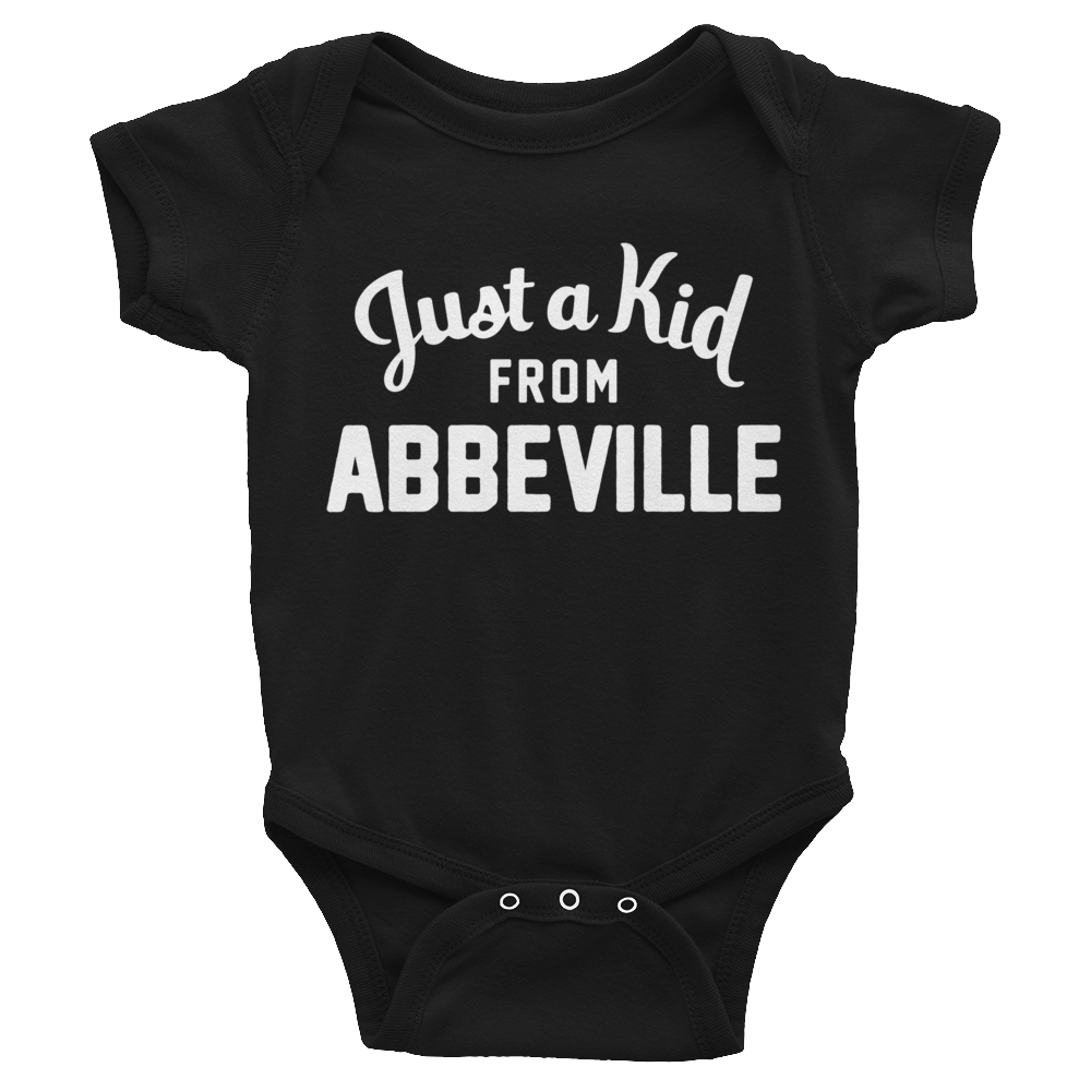 Abbeville Onesie | Just a Kid from Abbeville