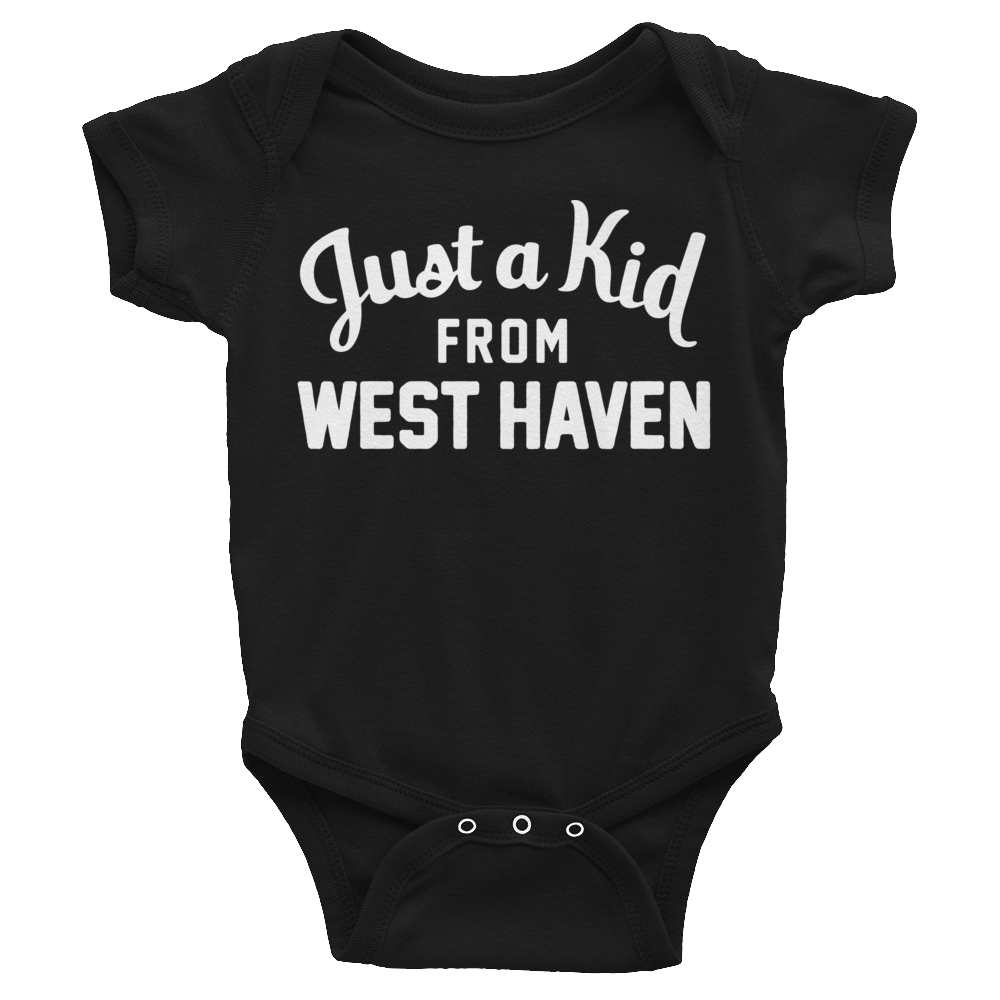 West Haven Onesie | Just a Kid from West Haven
