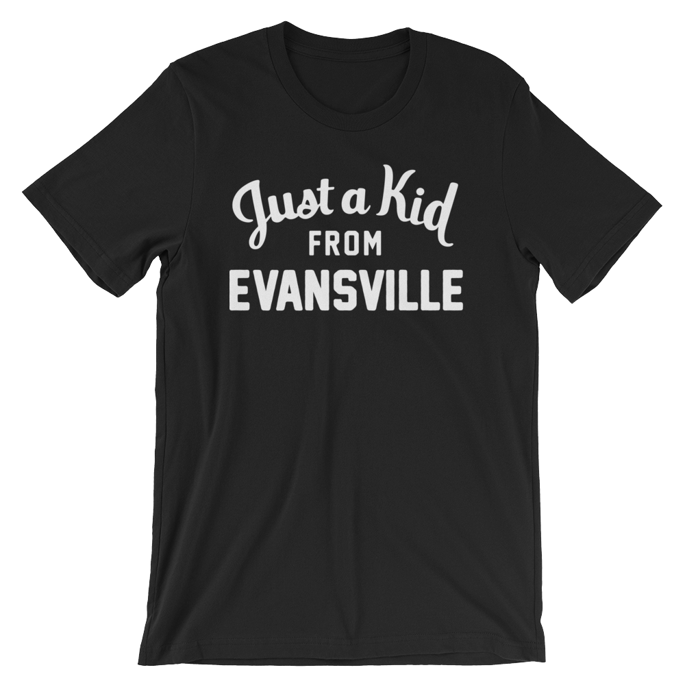 Evansville T-Shirt | Just a Kid from Evansville