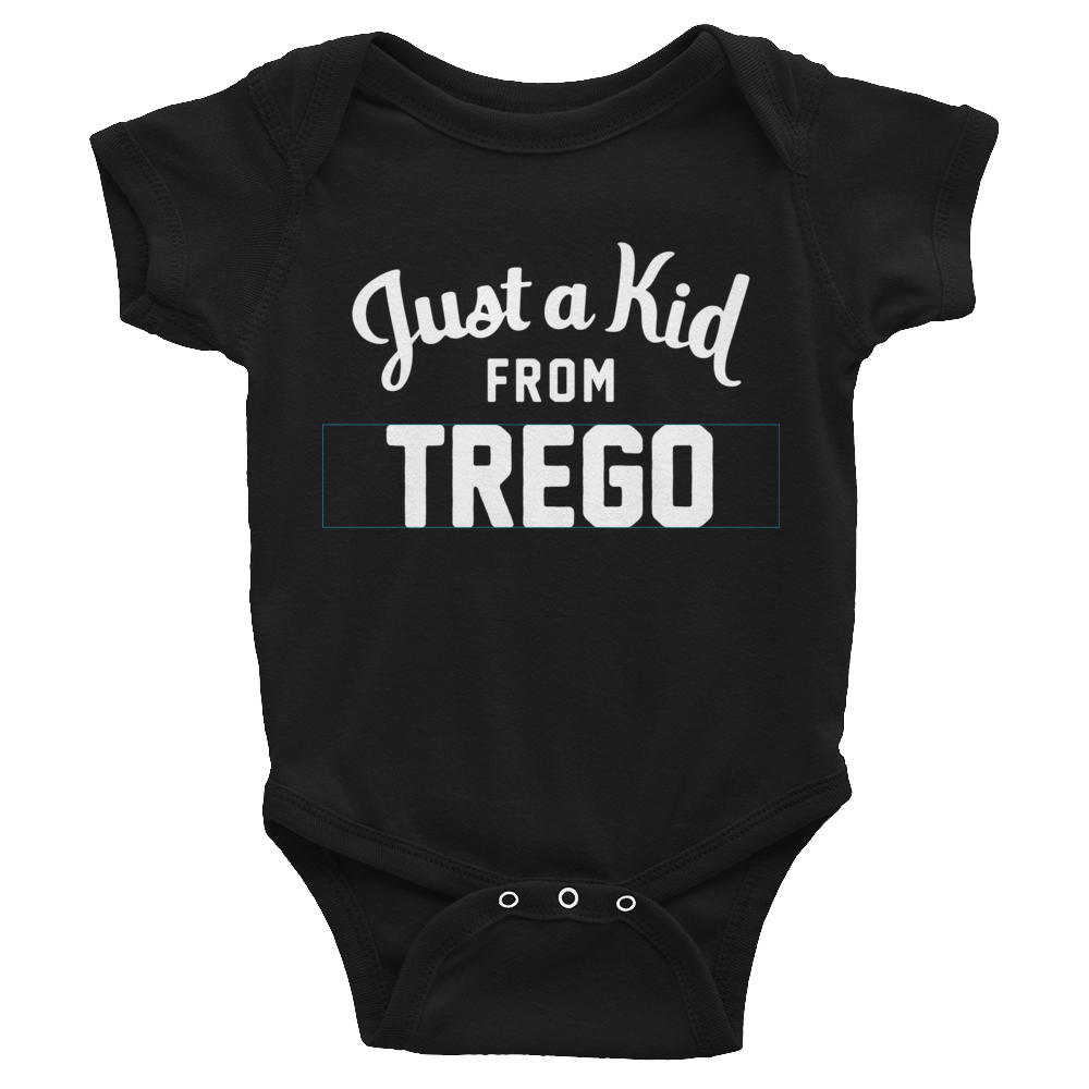 Trego Onesie | Just a Kid from Trego