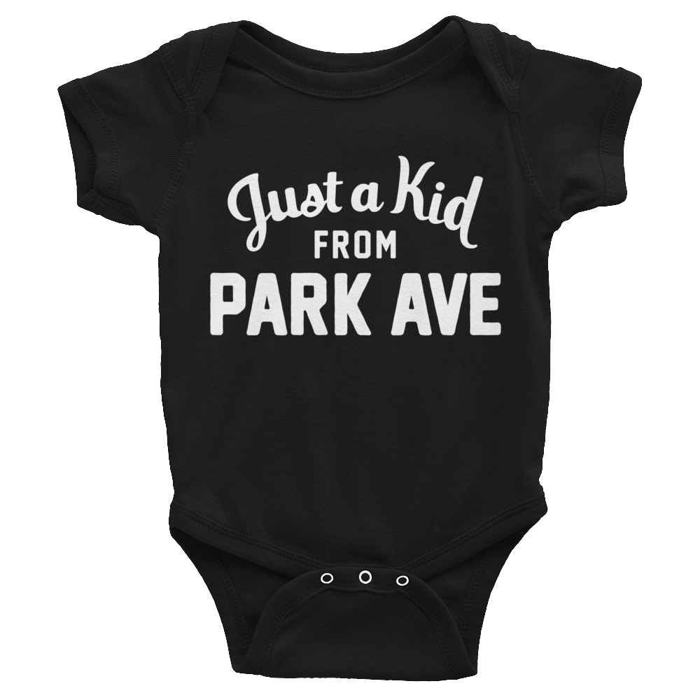 Park Ave Onesie | Just a Kid from Park Ave