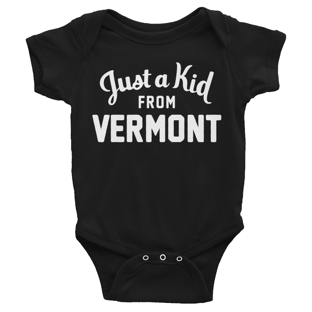 Vermont Onesie | Just a Kid from Vermont