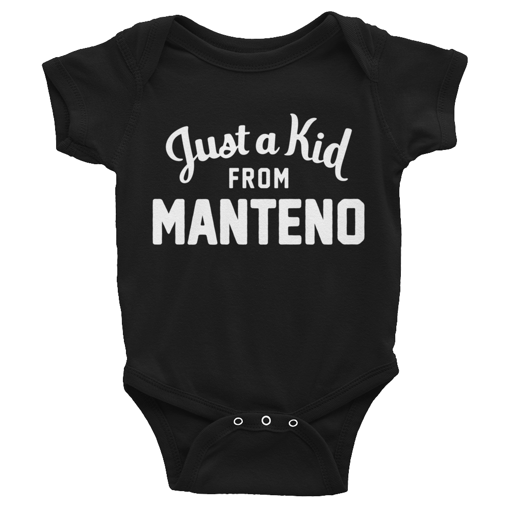 Manteno Onesie | Just a Kid from Manteno