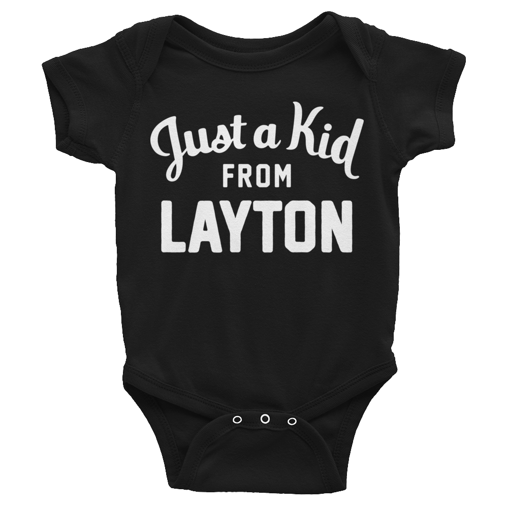 Layton Onesie | Just a Kid from Layton