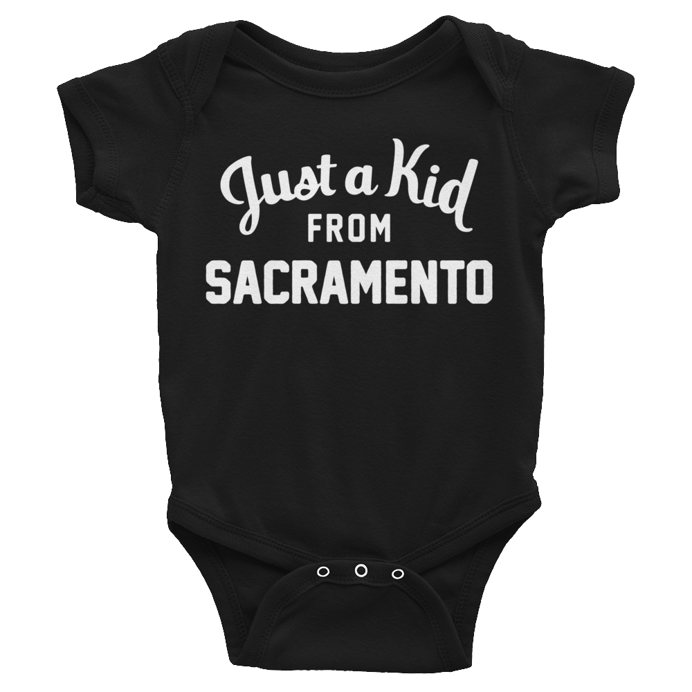 Sacramento Onesie | Just a Kid from Sacramento