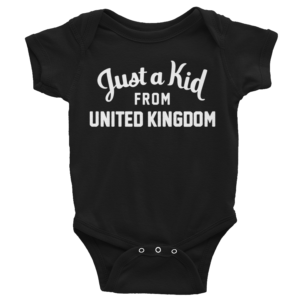 United Kingdom Onesie | Just a Kid from United Kingdom