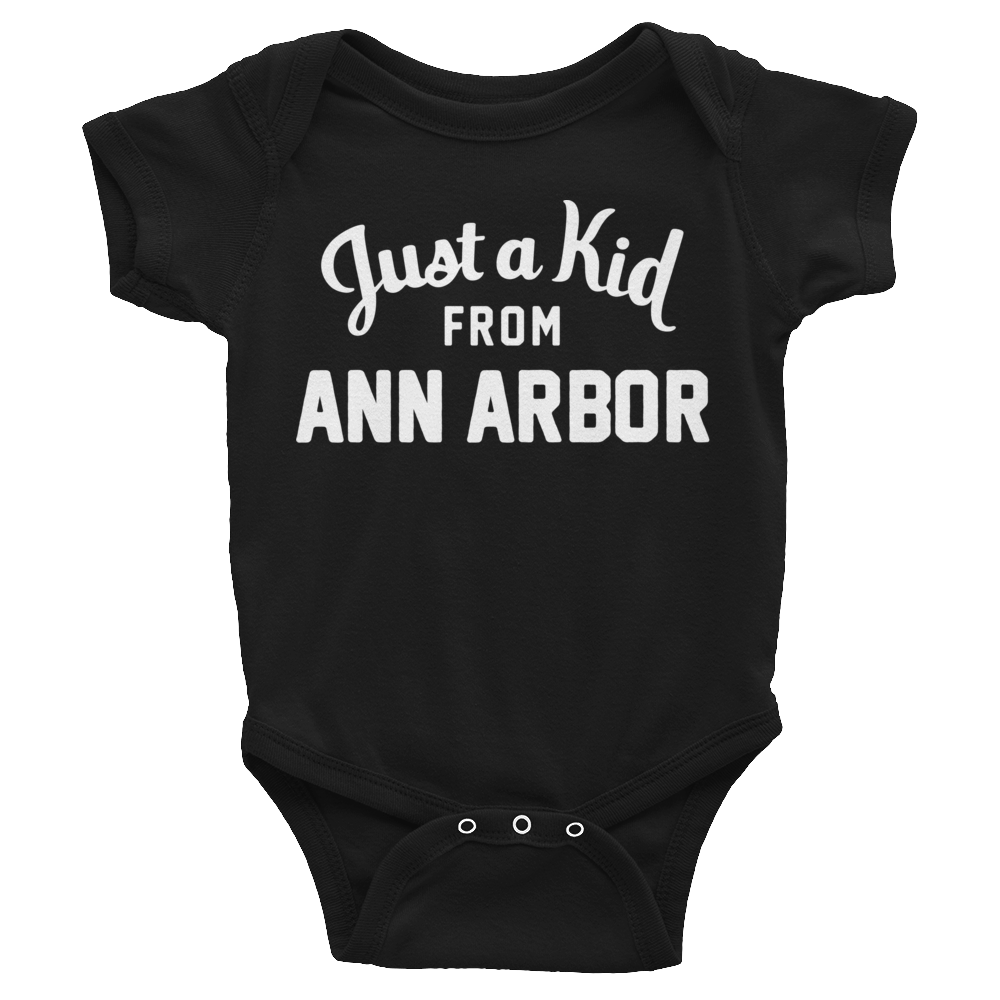 Ann Arbor Onesie | Just a Kid from Ann Arbor
