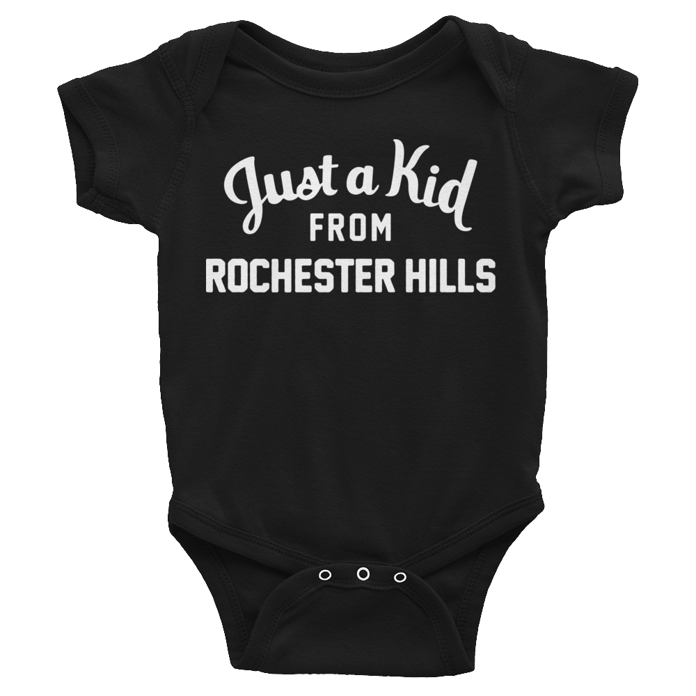 Rochester Hills Onesie | Just a Kid from Rochester Hills