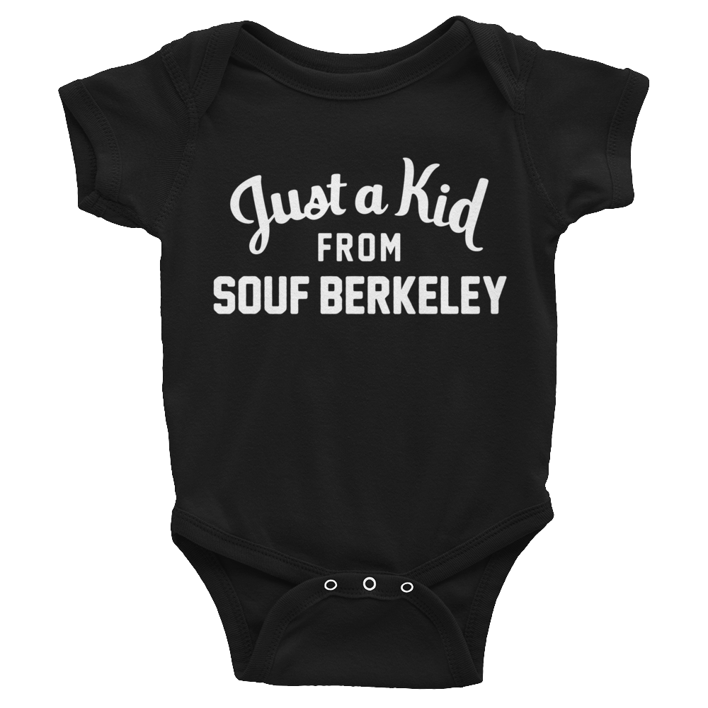 Souf berkeley Onesie | Just a Kid from Souf berkeley