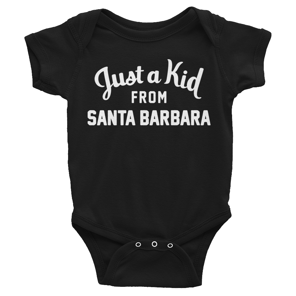 Santa Barbara Onesie | Just a Kid from Santa Barbara