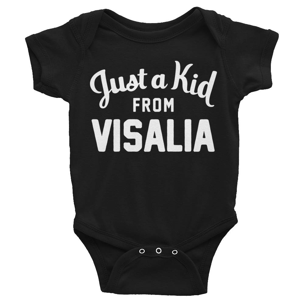 Visalia Onesie | Just a Kid from Visalia