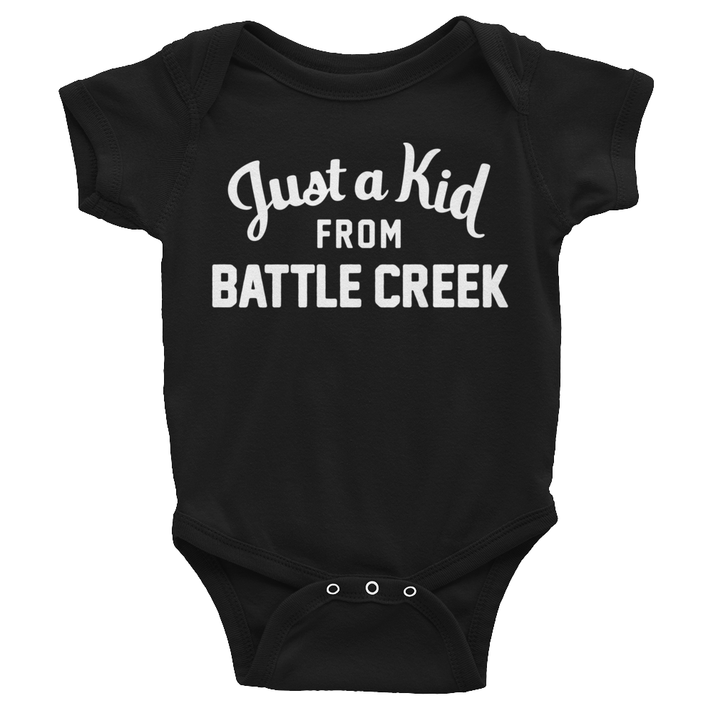 Battle Creek Onesie | Just a Kid from Battle Creek