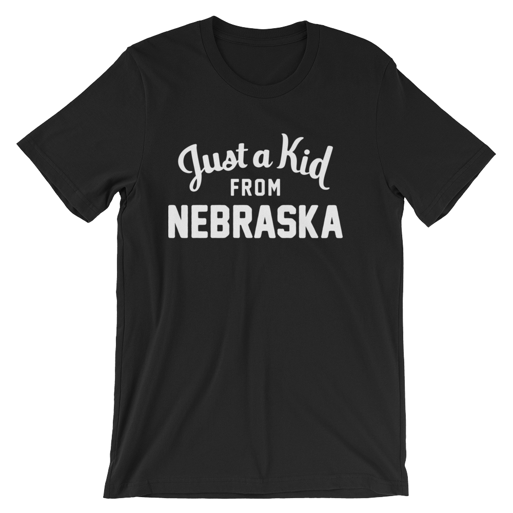 Nebraska T-Shirt | Just a Kid from Nebraska