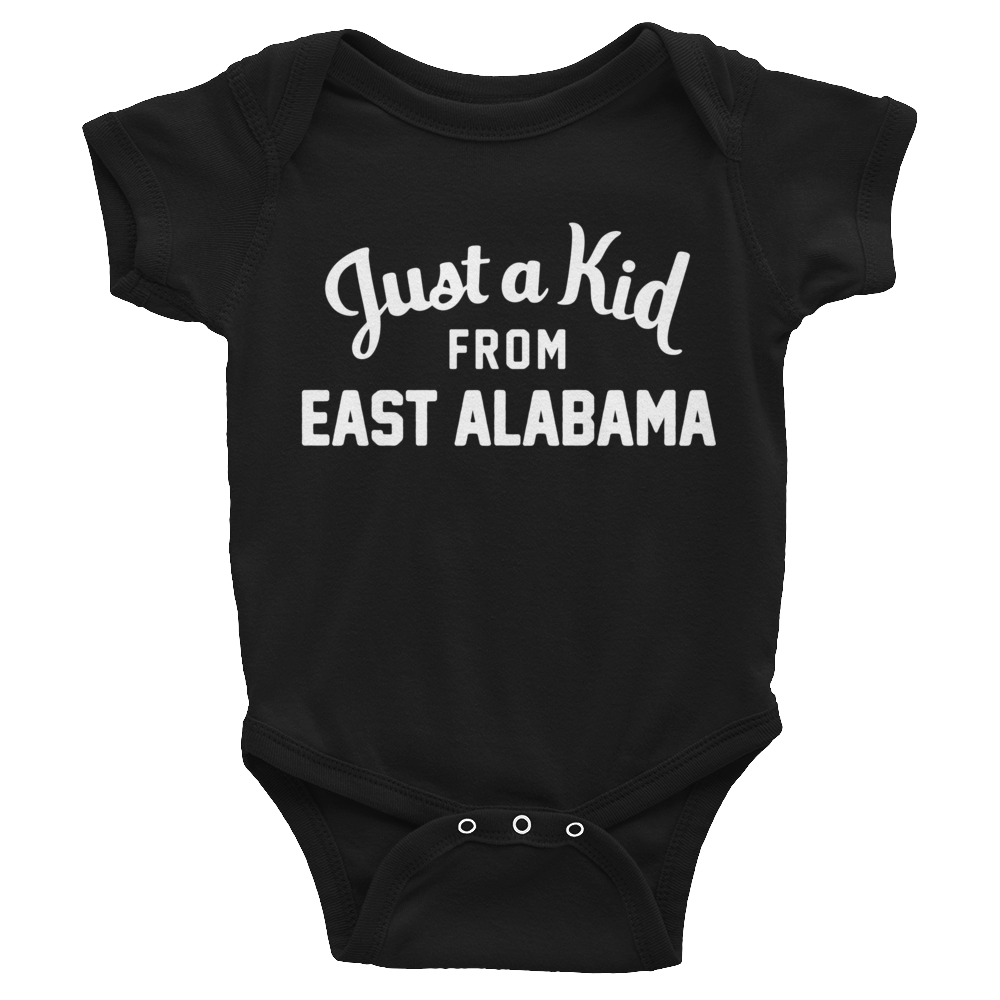 East Alabama Onesie | Just a Kid from East Alabama