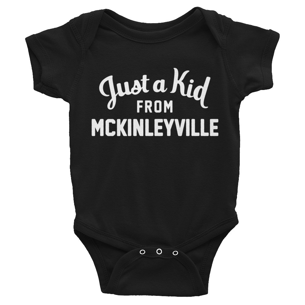 Mckinleyville Onesie | Just a Kid from Mckinleyville