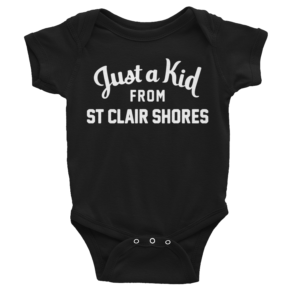St. Clair Shores Onesie | Just a Kid from St. Clair Shores