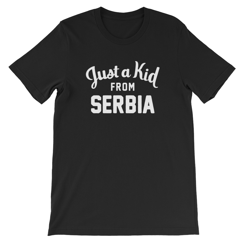 Serbia T-Shirt | Just a Kid from Serbia