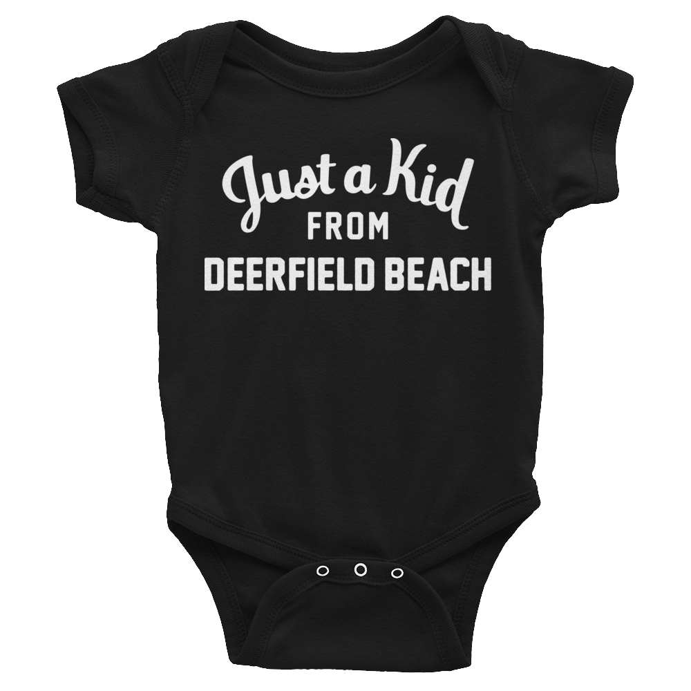Deerfield Beach Onesie | Just a Kid from Deerfield Beach