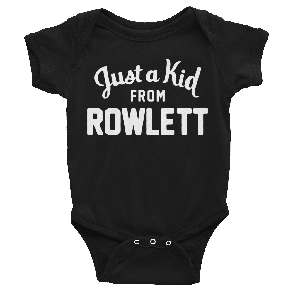 Rowlett Onesie | Just a Kid from Rowlett