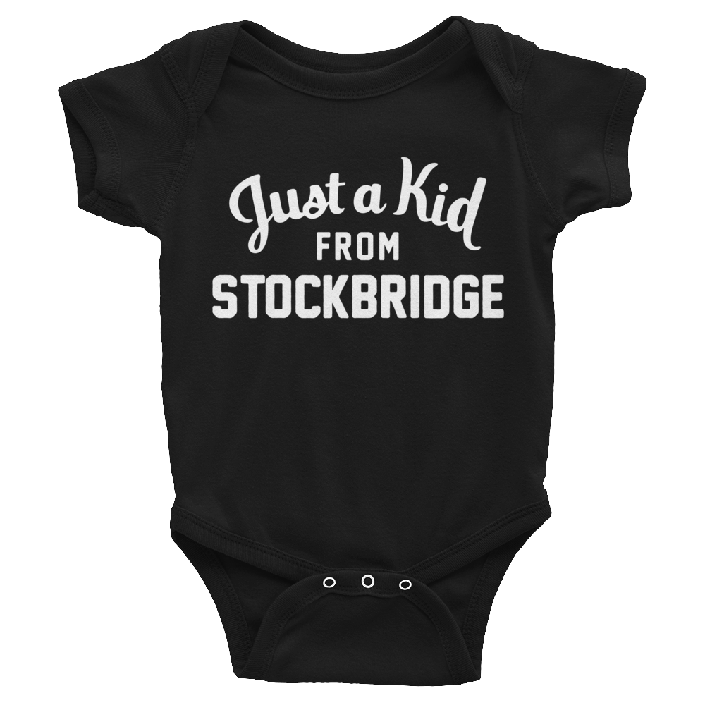 Stockbridge Onesie | Just a Kid from Stockbridge