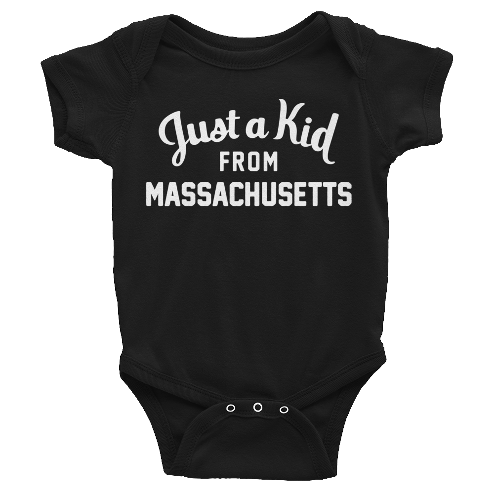 Massachusetts Onesie | Just a Kid from Massachusetts