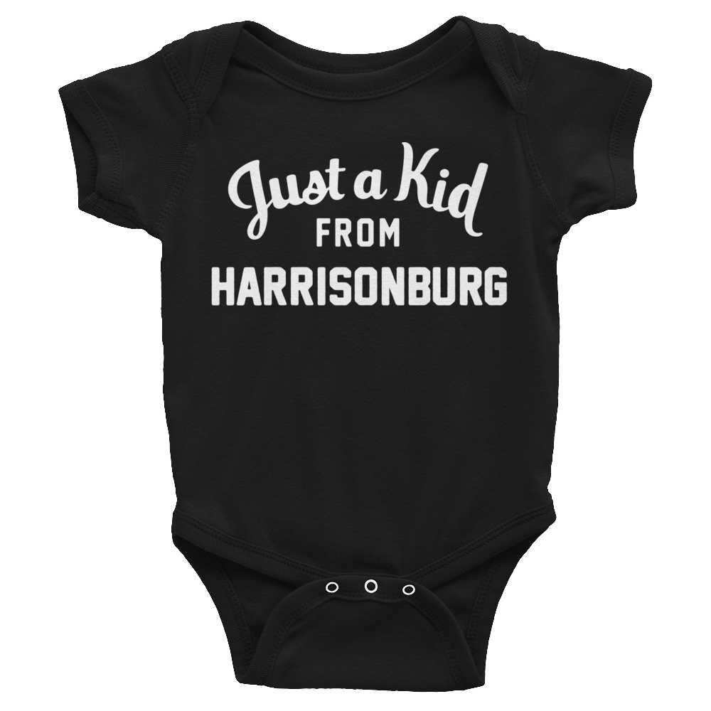 Harrisonburg Onesie | Just a Kid from Harrisonburg