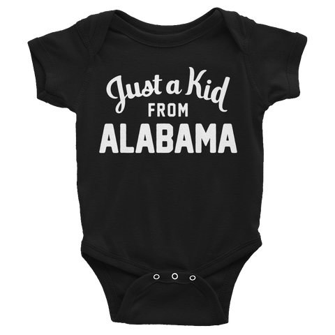 Alabama Onesie | Just a Kid from Alabama