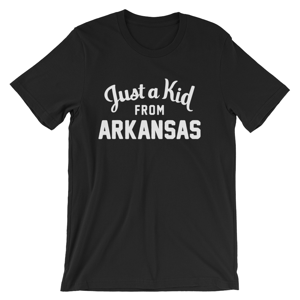 Arkansas T-Shirt | Just a Kid from Arkansas