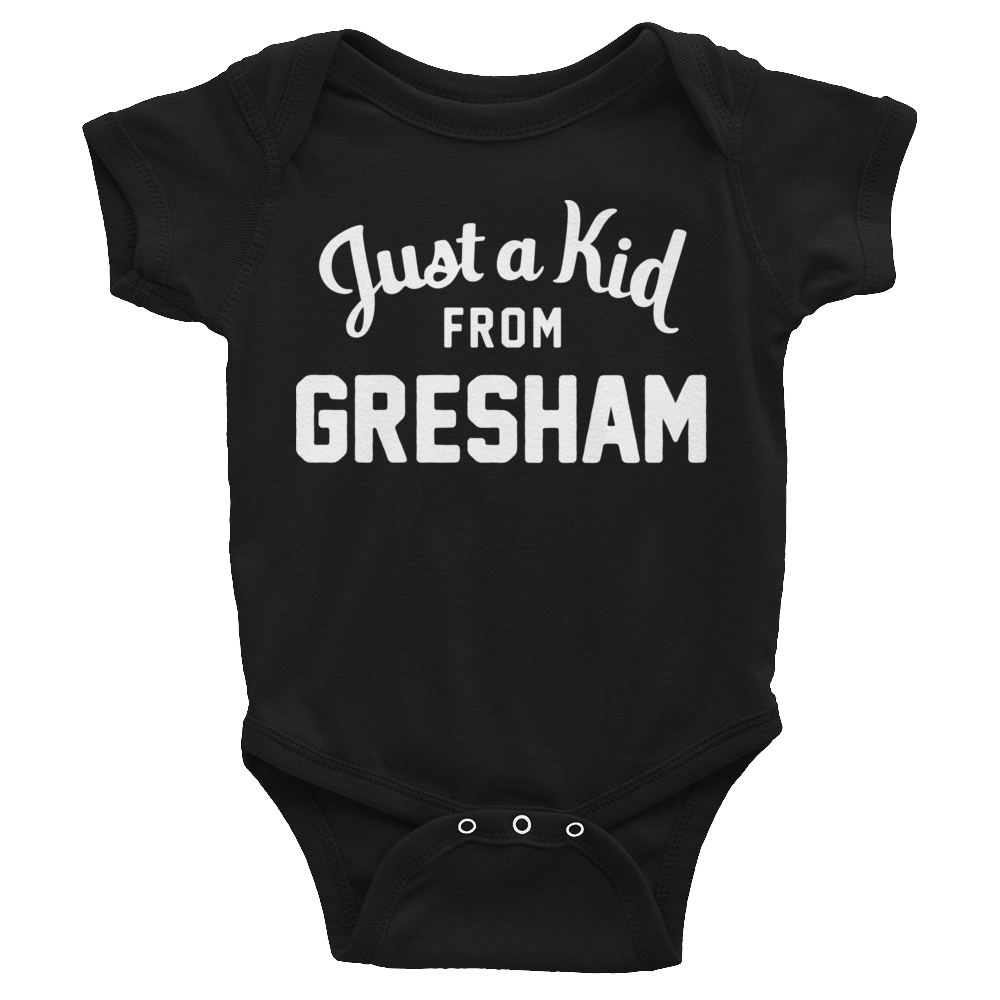 Gresham Onesie | Just a Kid from Gresham
