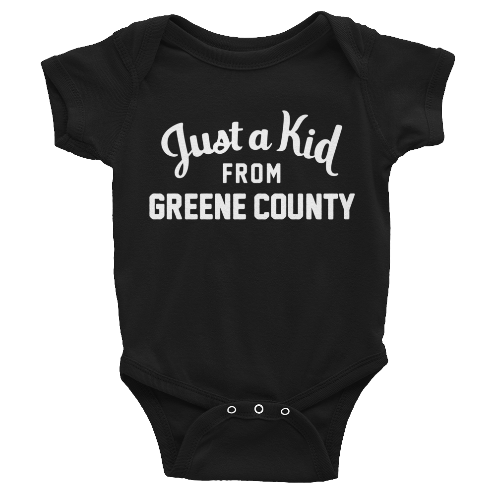 Greene County Onesie | Just a Kid from Greene County