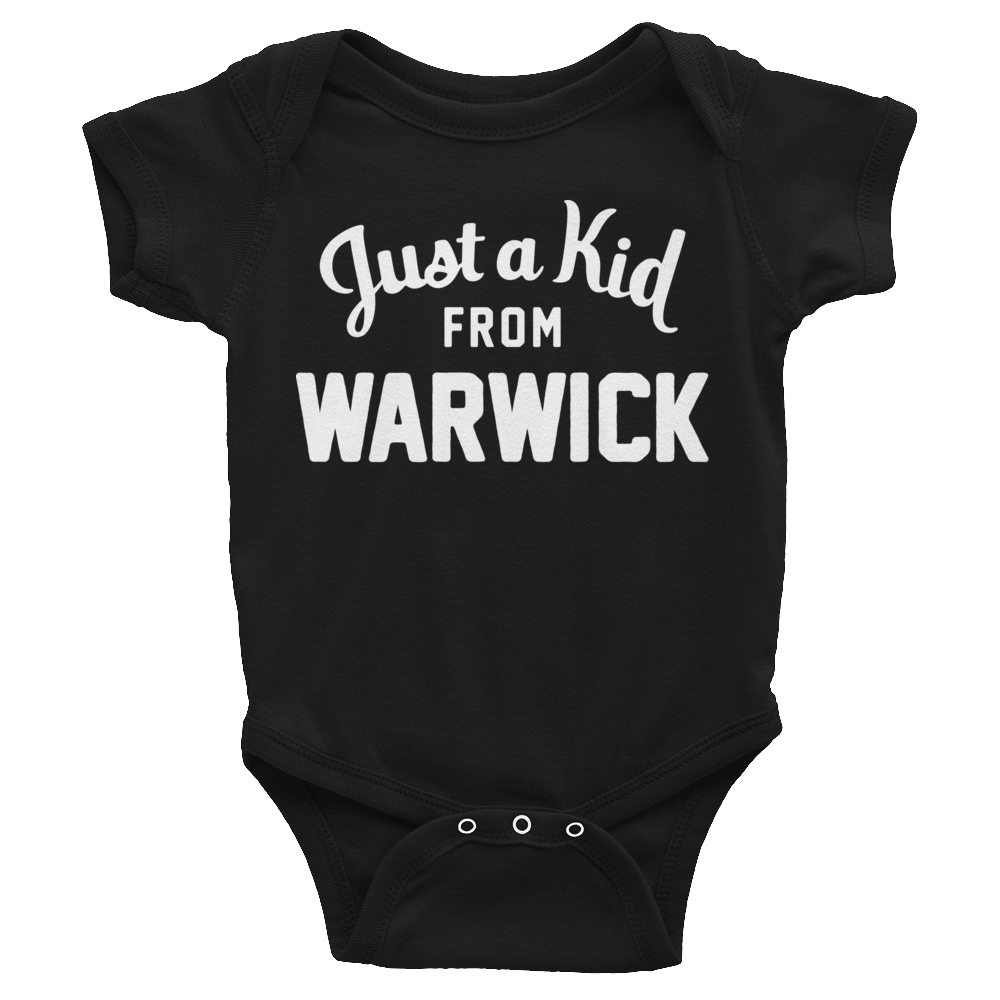 Warwick Onesie | Just a Kid from Warwick