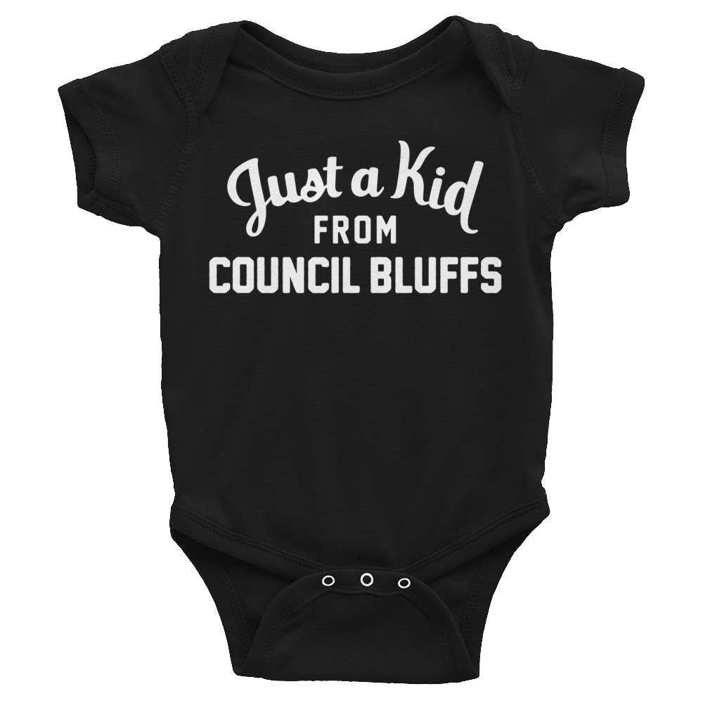 Council Bluffs Onesie | Just a Kid from Council Bluffs