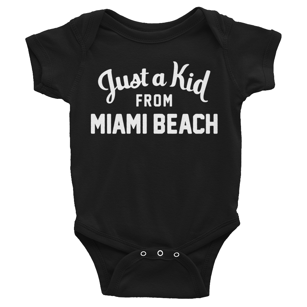 Miami Beach Onesie | Just a Kid from Miami Beach