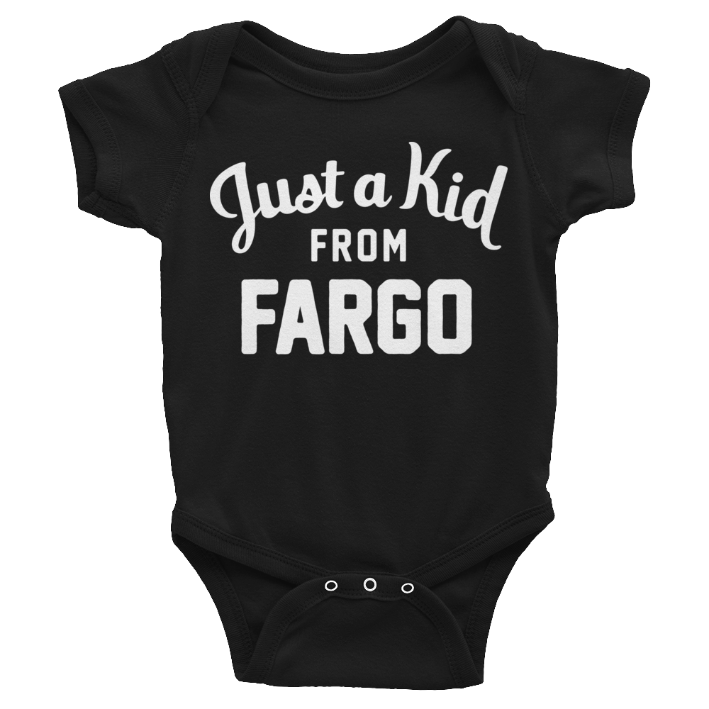 Fargo Onesie | Just a Kid from Fargo