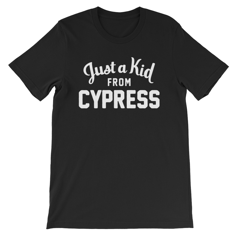 Cypress T-Shirt | Just a Kid from Cypress