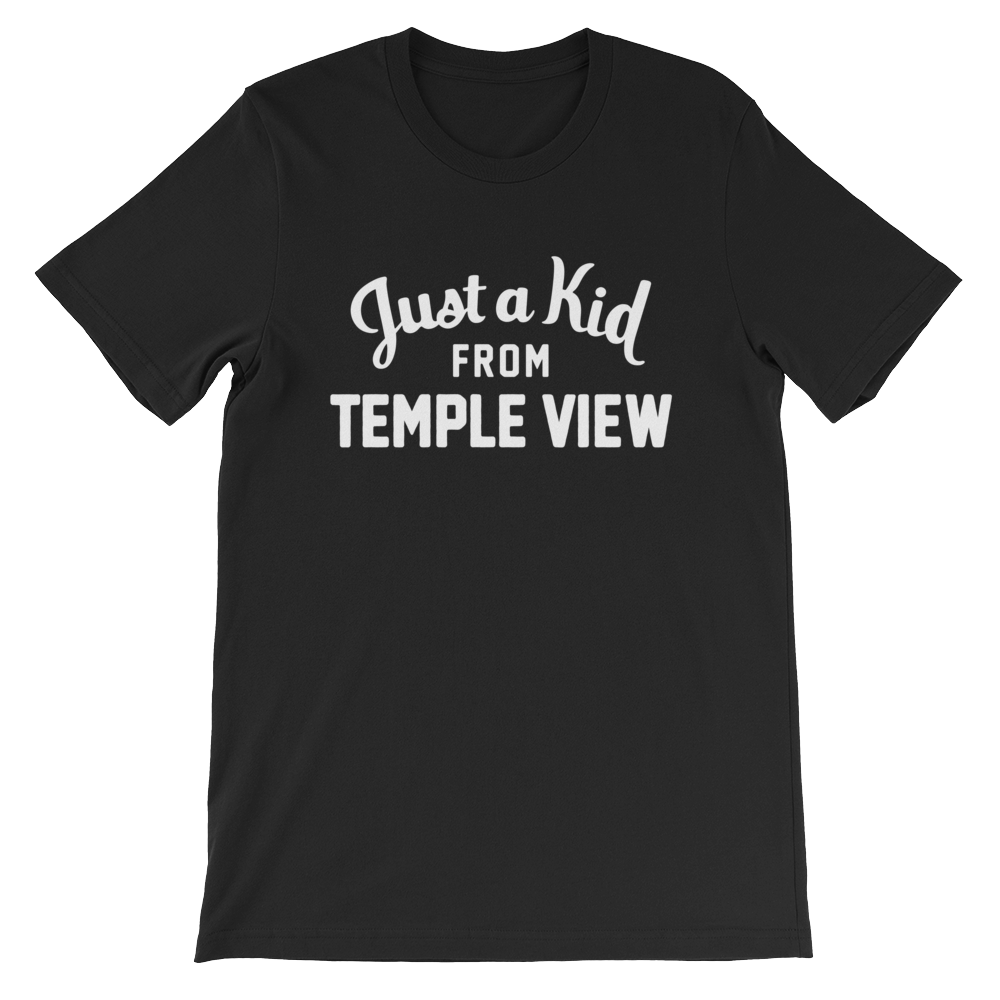 Temple View T-Shirt | Just a Kid from Temple View